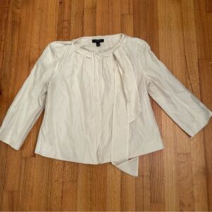 ANN TAYLOR  3/4 Sleeve Bow Jacket Size M (A3)
